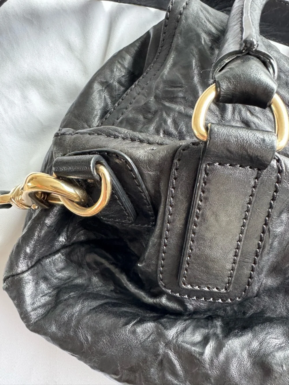 Givenchy Pandora Bag Black with strap - Picture 10 of 16